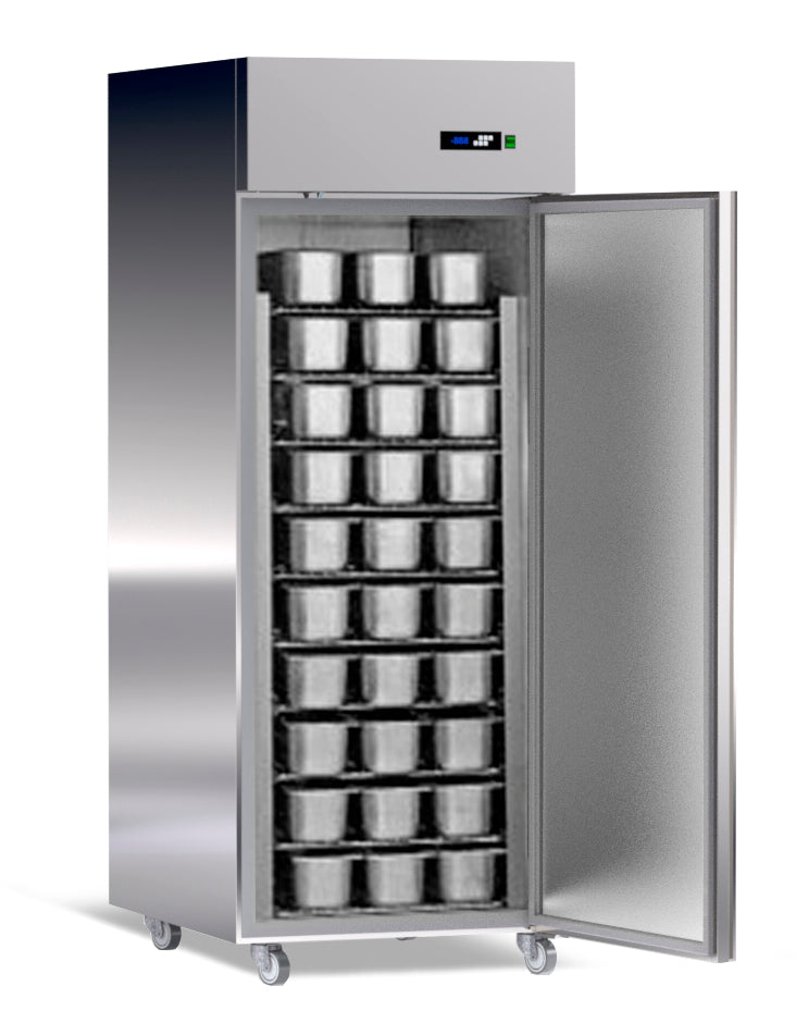wand koeling G/N-pans 60x80 1 deur 880L AV-079-PR ArtSteel