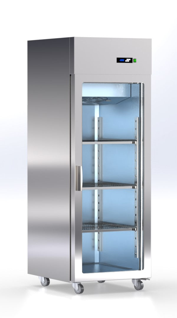 wand koeling GN 2/1 - 1 glazen deur 700L  AV-07G-GR ArtSteel
