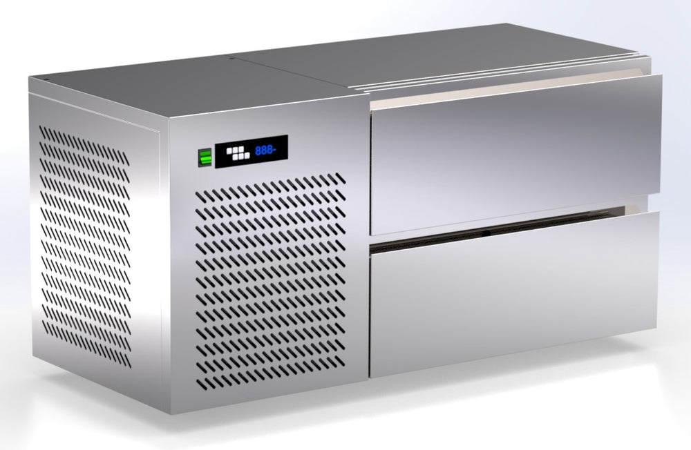 koelwerkbank 2 lades MO-104-2R ArtSteel