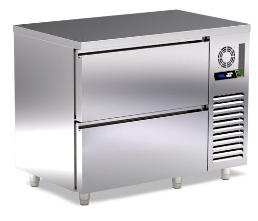 koelwerkbank 2 lades TR-117-DR2R ArtSteel ArtSteel