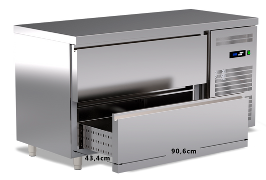koelwerkbank 2 laden TR-152-2R ArtSteel