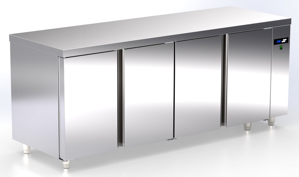 koelwerkbank 4 deuren TR-218-4R ArtSteel line 80