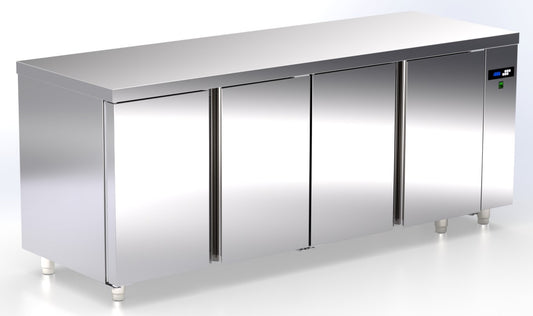 koelwerkbank 4 deuren TR-218-4R ArtSteel line 80