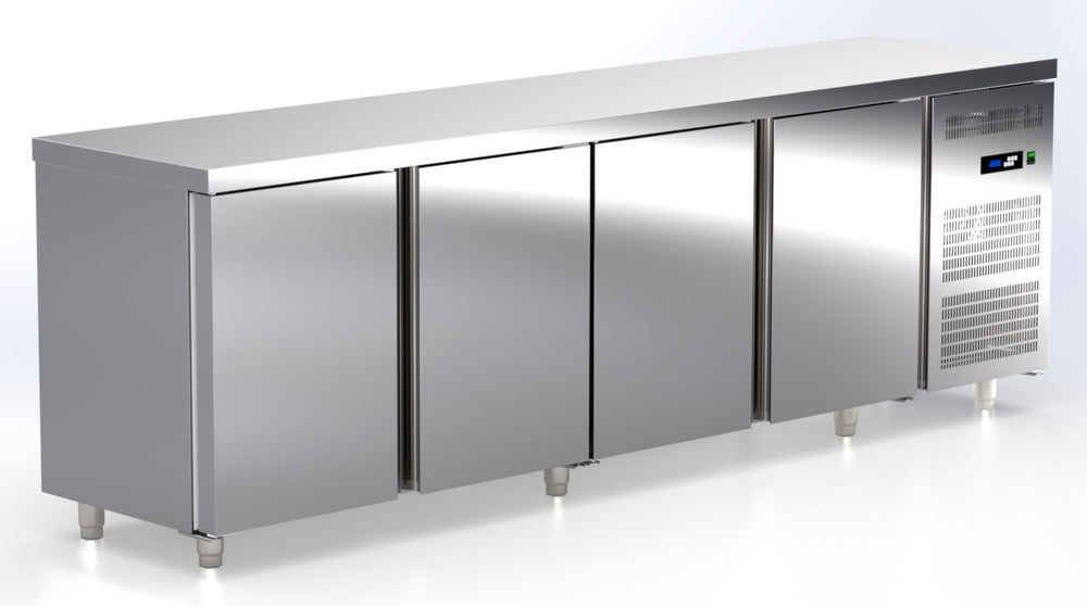 koelwerkbank 4 deuren 510L TR-266-4R ArtSteel