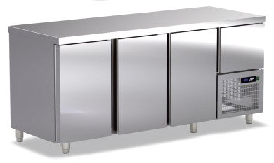 koelwerkbank 3 deuren 1 laden TS-186-DR ArtSteel