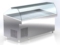 fish line koel vitrine VA-189-K ArtSteel fish refrigeration